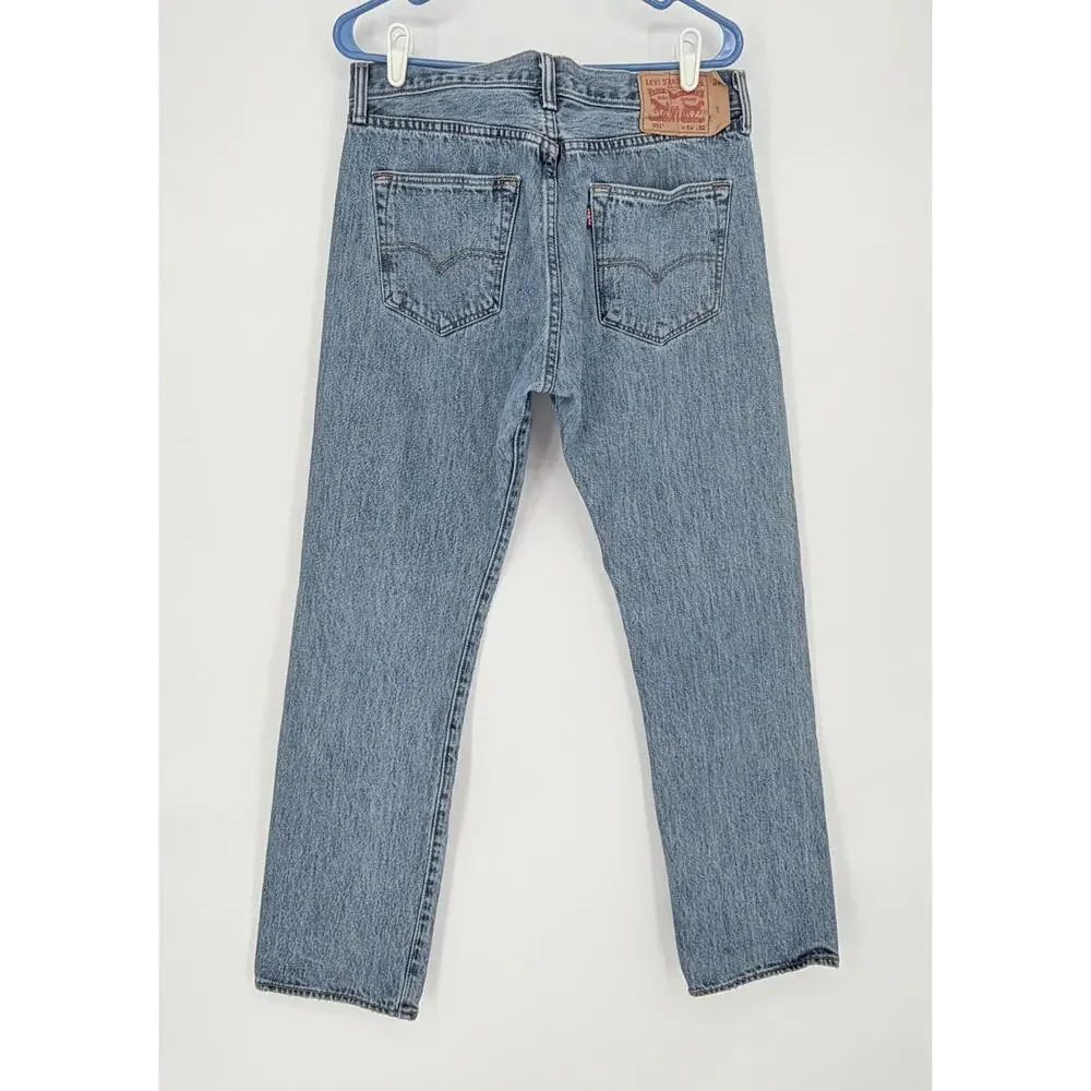 Vintage Levi Strass 501 Blue Jeans‎ Original Riveted XX Button Fly 33X32 (31L)